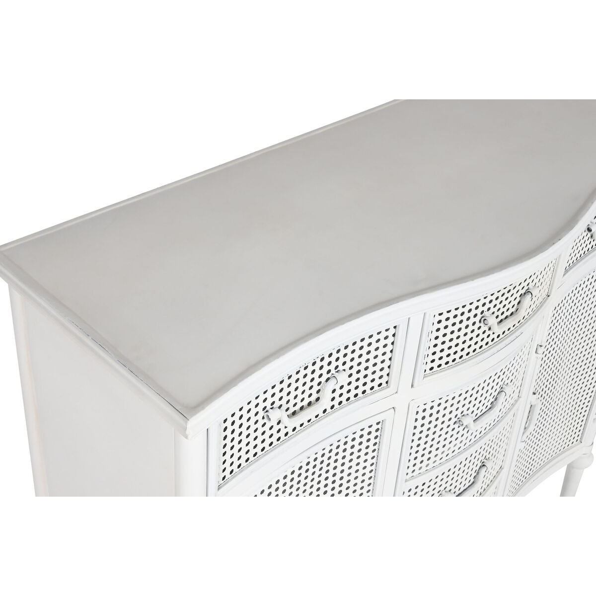 Бюфет Home ESPRIT Бял Метал 101 x 42 x 85 cm